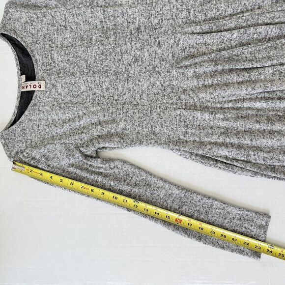 Anthropologie Dolan Left Coast Dress Small Stretch Long Sleeve Fit & Flare Knit - Picture 7 of 9